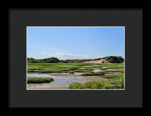 Tides and Dunes - Framed Print