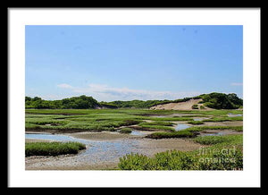 Tides and Dunes - Framed Print