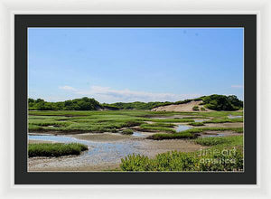 Tides and Dunes - Framed Print