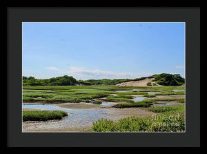 Tides and Dunes - Framed Print