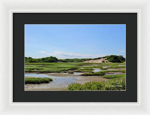 Tides and Dunes - Framed Print