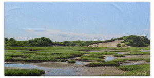 Tides and Dunes - Beach Towel