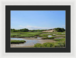 Tides and Dunes - Framed Print