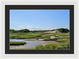 Tides and Dunes - Framed Print