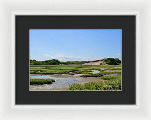 Tides and Dunes - Framed Print