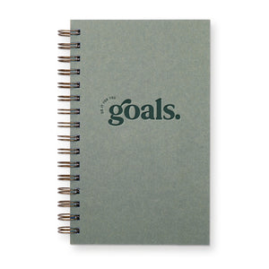 Goals Planner Journal - Sage Green