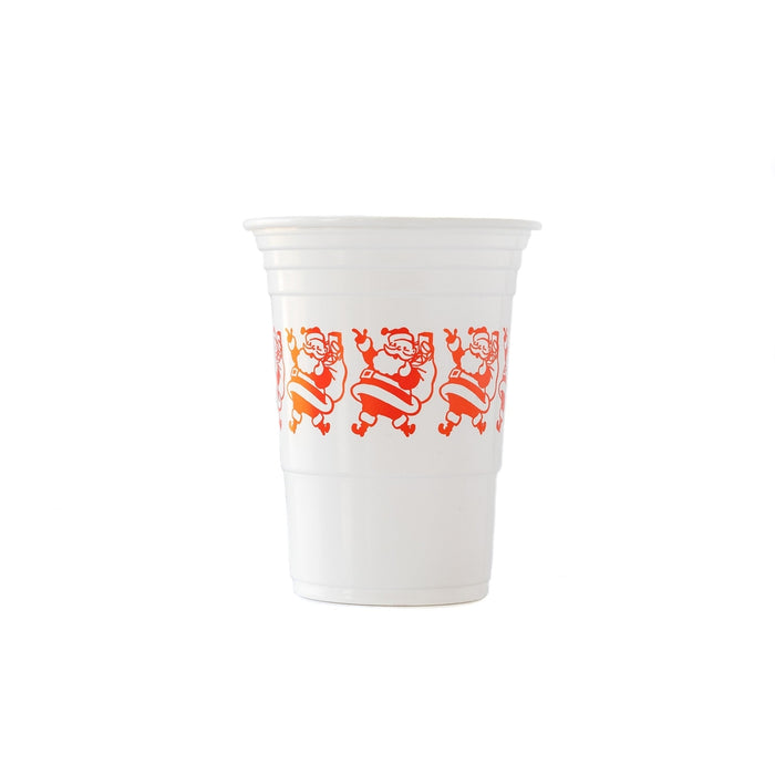 Santa 18 oz Plastic Cups (24 pcs)