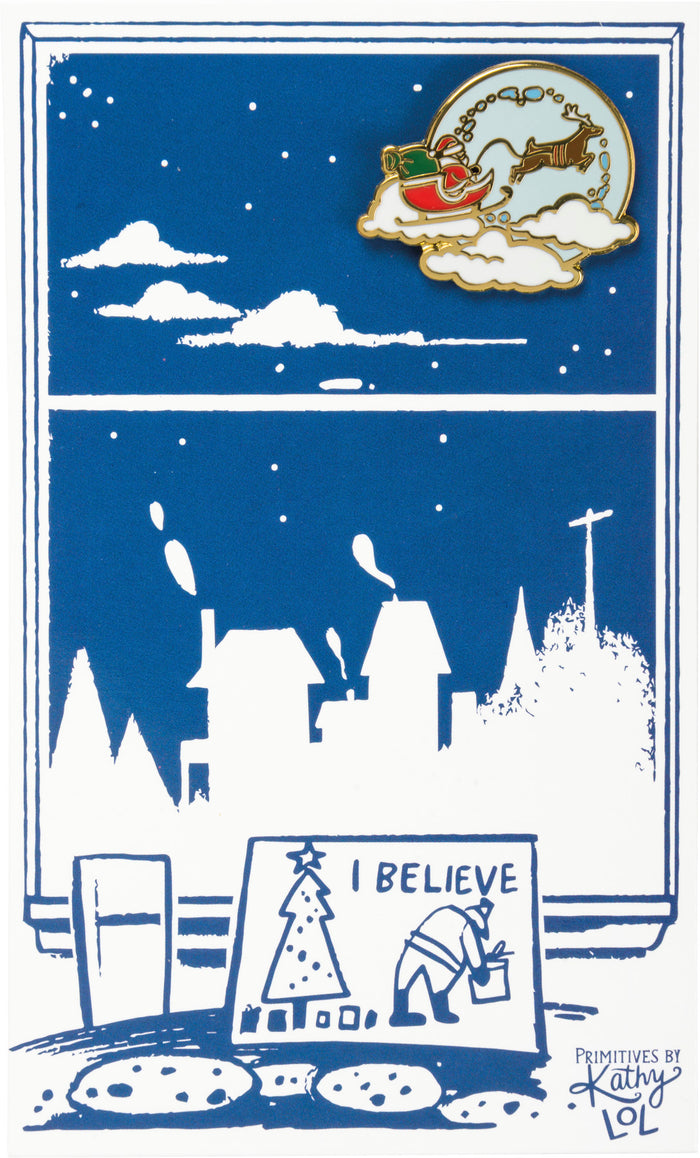 Enamel Pin - I Believe