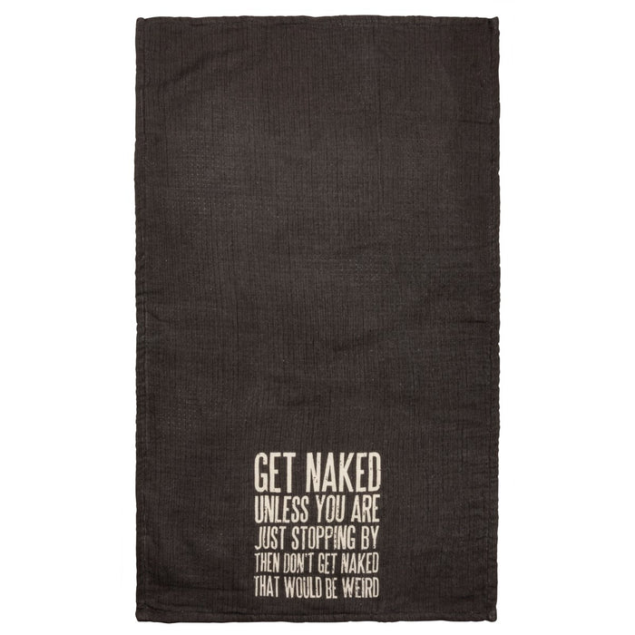 "Get Naked" - Hand Towel