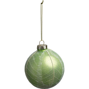 Green Coated Glass Ornament