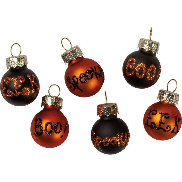 Small Halloween Ornament Set