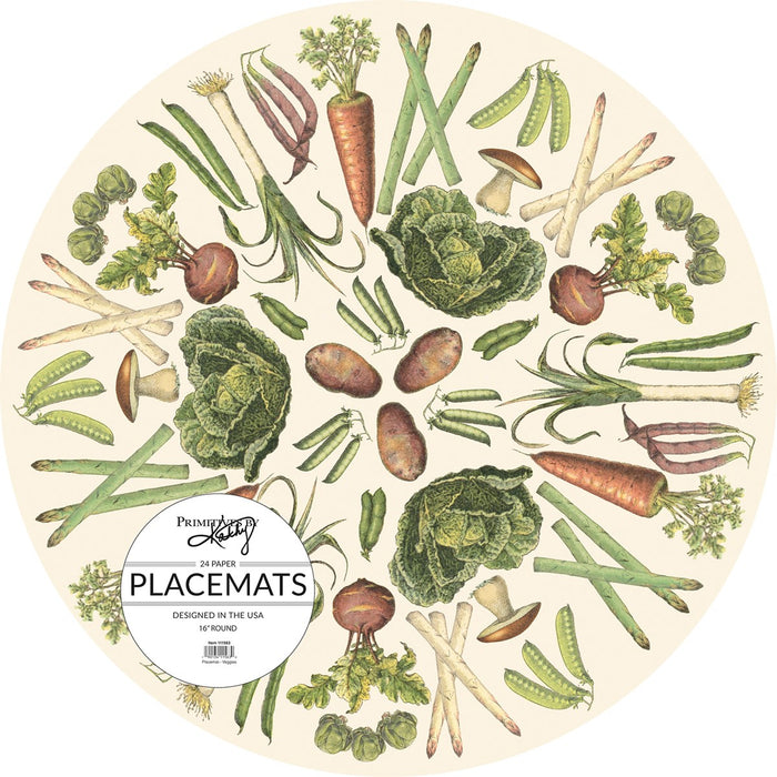 Veggies Paper Placemat
