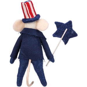 Uncle Sam Mouse Critter