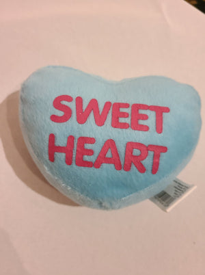 Plush Conversation Heart - Large