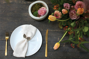 Bunny Ears Napkin Rings - Set of 4