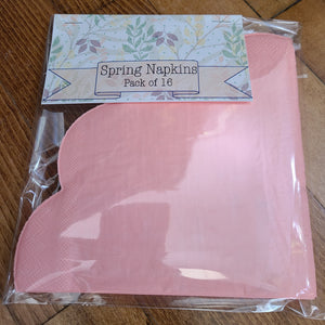 Spring Napkins - Pink