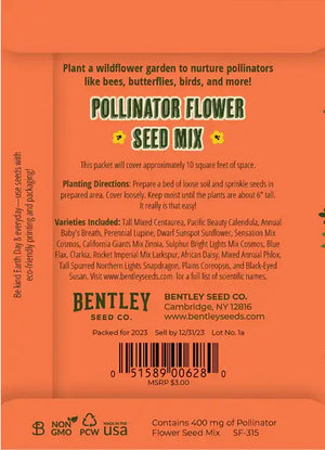 Bee The Change Climate - Pollinator Flower Mix Seed Packet