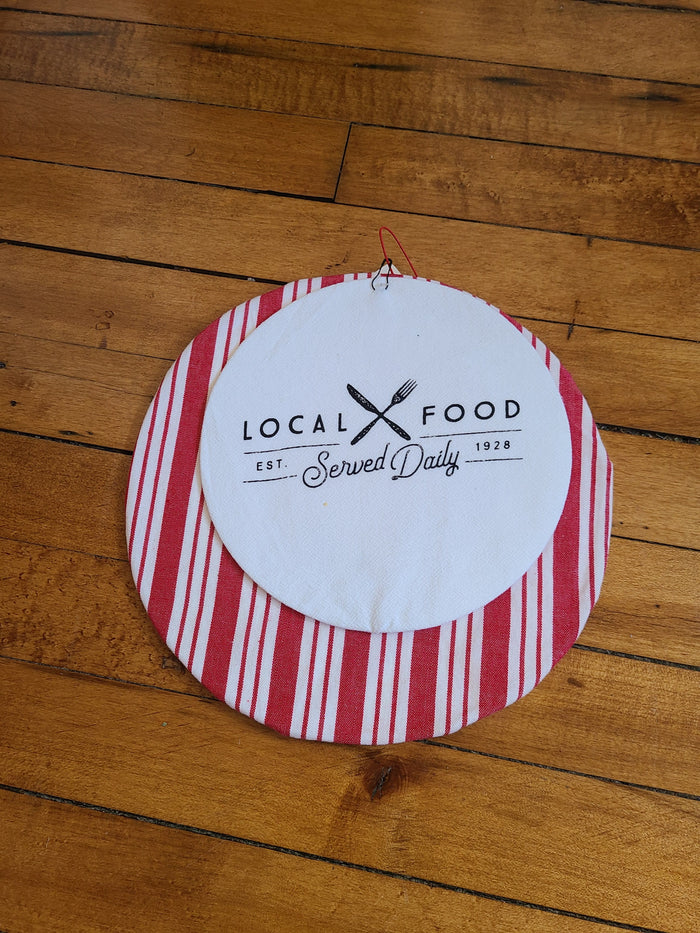 'Local Food' Bowl Covers - Set of 2