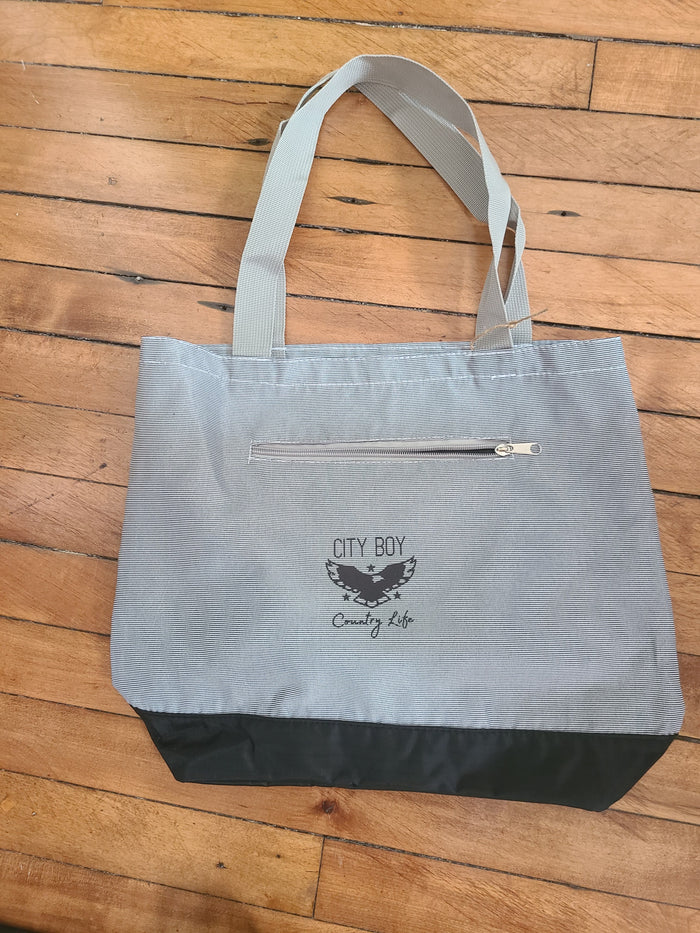 City Boy Country Life - Tote Bag with Zipper