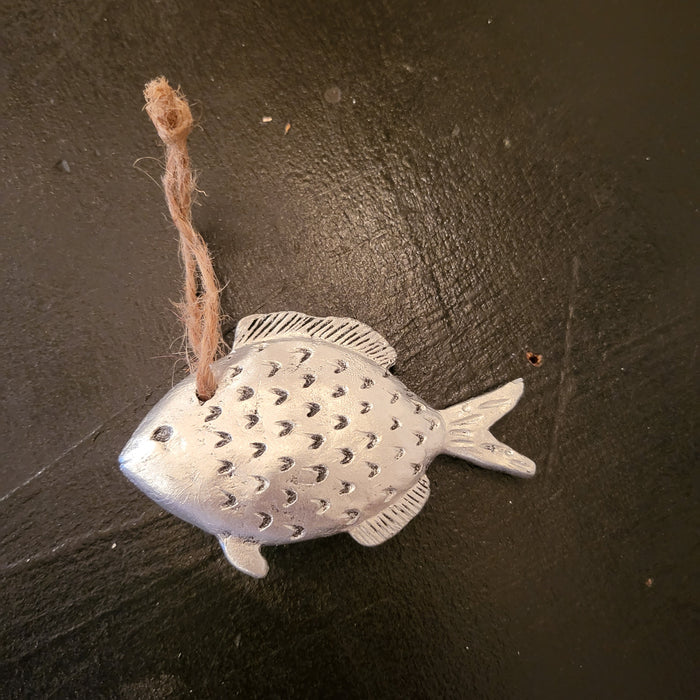 Carved Fish Ornament