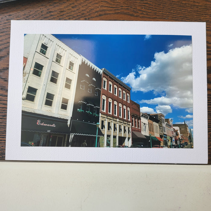 Franklin Street Facades - Photo Card