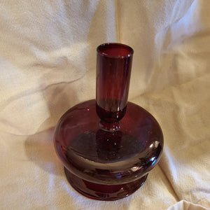 Red Bubble Candlestick Holder