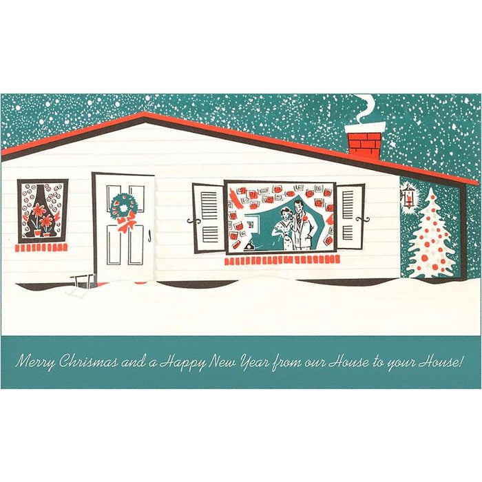 Merry Christmas Suburbia - Postcard - Postcard