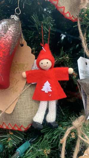 Scandinavian Girl/Boy Ornament