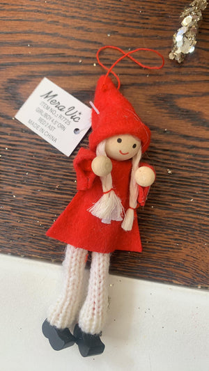 Scandinavian Girl/Boy Ornament