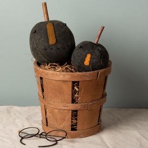 Black Rustic Pumpkin Head Set