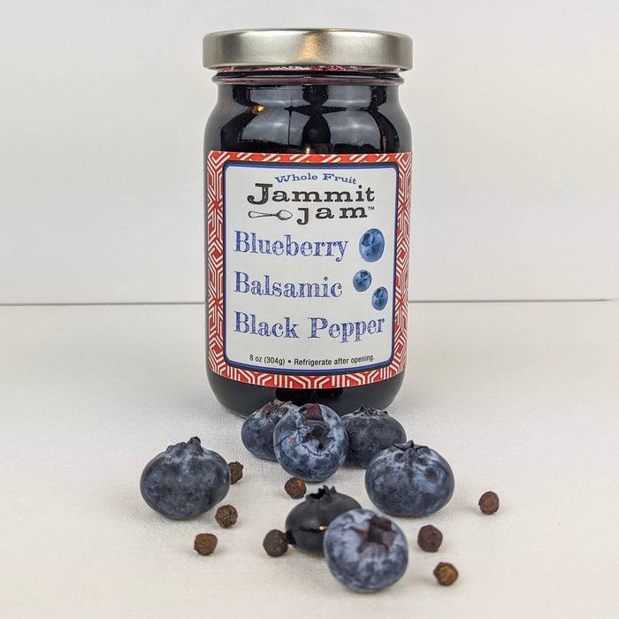 Blueberry Balsamic Black Pepper Jam