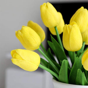 'Real Feel' Tulip Stem - Yellow
