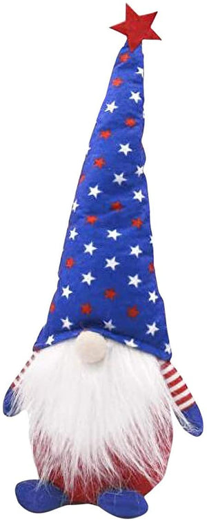 Patriotic Gnome Sitter