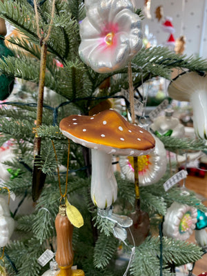 Mushroom Ornament - Clip