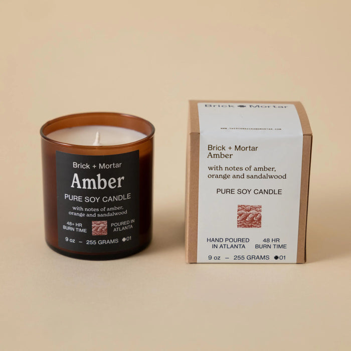 AMBER Scented Candle