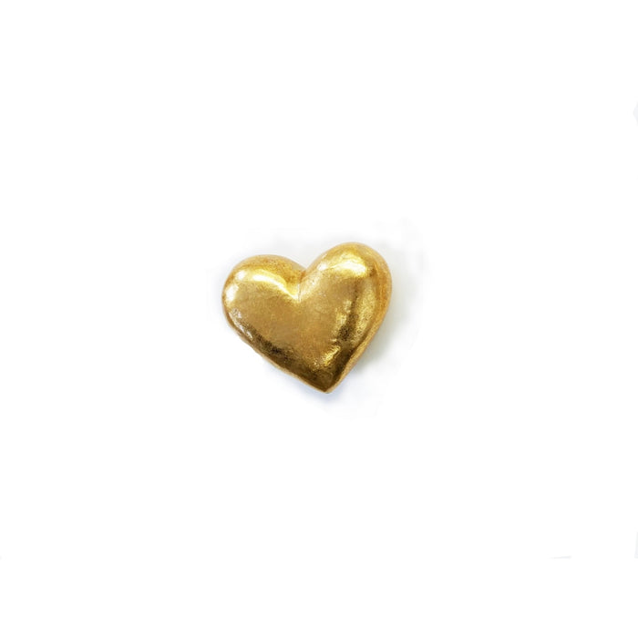 2" Gold Capiz Heart