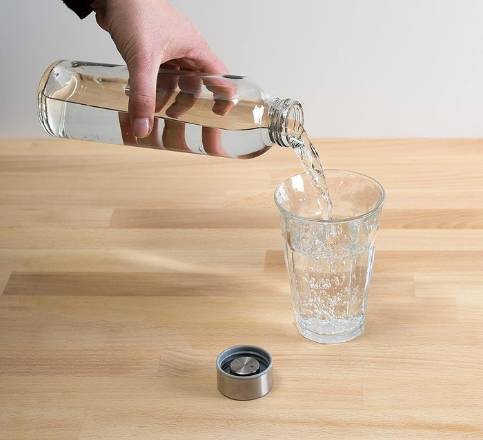 Glass Water Bottle