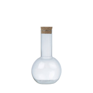 Small Glass Bottle w/ Cork Stopper