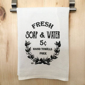 Soap and Water Fingertip Towel