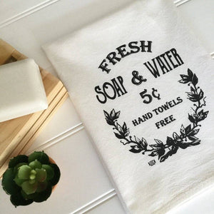 Soap and Water Fingertip Towel