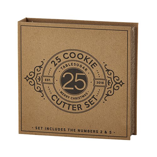 December '25' Cookie Cutter Set