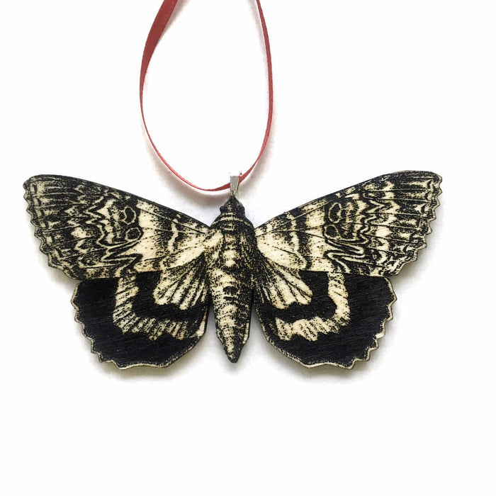 Engraved Butterfly Ornament