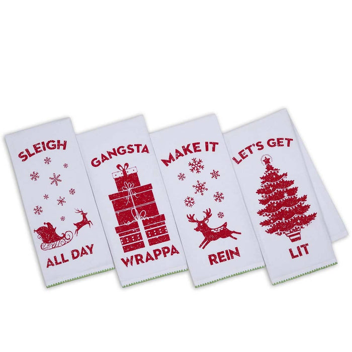 Holiday Slang Dishtowel