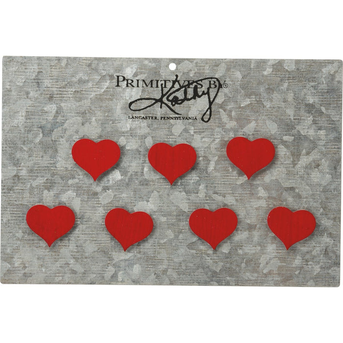 Hearts Magnet Set