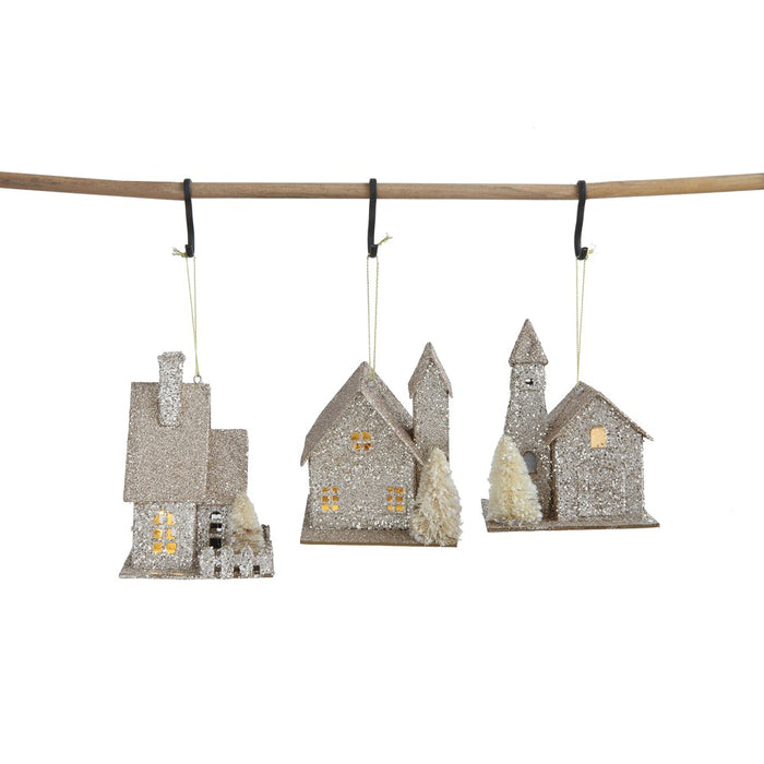 Paper House Ornament