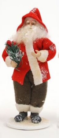 Vintage Santa Figure on Base