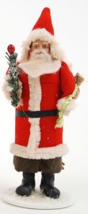 Vintage Santa Figure on Base