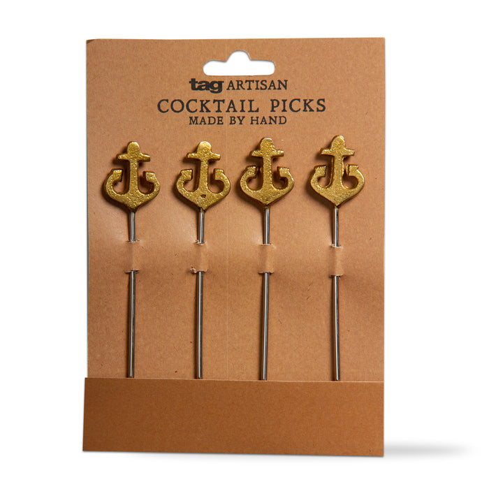Anchor Cocktail Pick - Set of 4