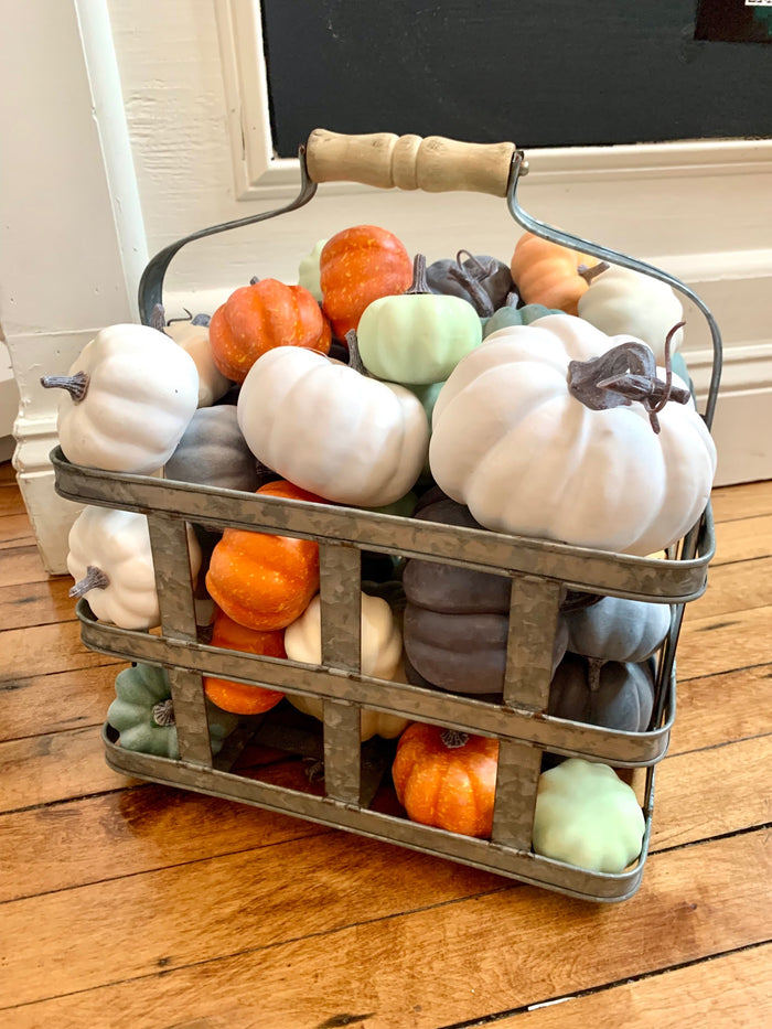 Assorted Faux Pumpkins