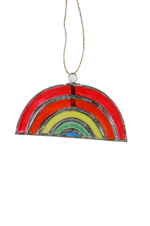 Capiz Rainbow Ornament